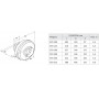 ZILON ZFO 160 вентилятор канальный круглый — 710 м³/ч, Ø160 (220В) в стальном корпусе